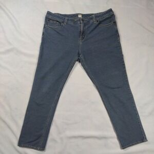 H2J Jeans Womens 22W Blue tapered jegging pocket Denim  pre-owned